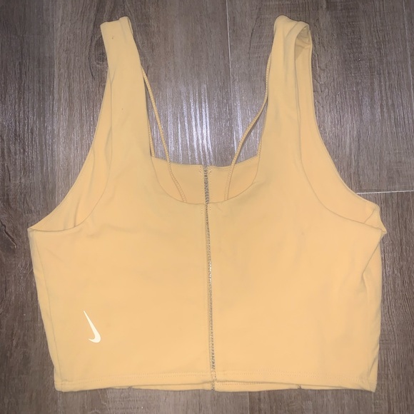 Nike Dri-Fit Strappy Cropped Workout Tank - Picture 1 of 3